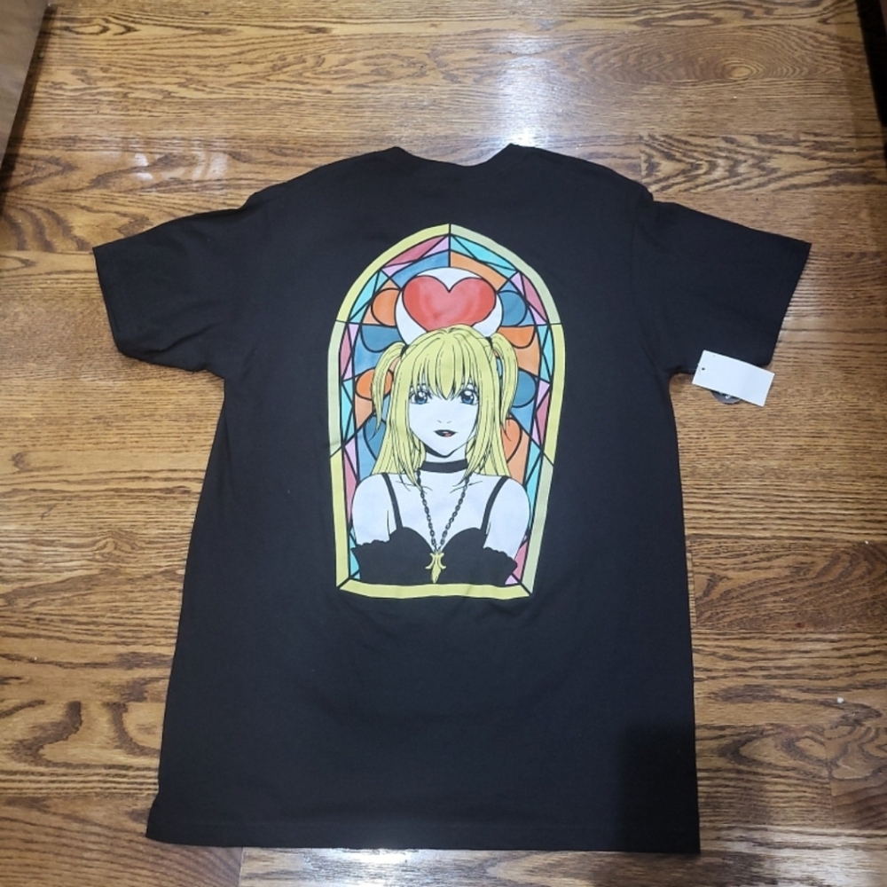 Death Note Misa Amane Portrait Black T-Shirt